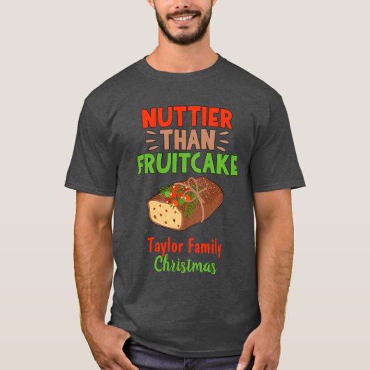 Nuss als Fruchtkuchen T-Shirt (Vorderseite)