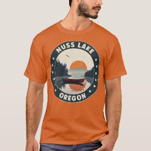 Nuss Lake Oregon Sonnenuntergang T-Shirt