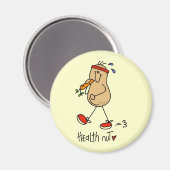 Nuss-T - Shirt und -Geschenke Magnet (Vorderseite/Rückseite)