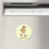 Nuss-T - Shirt und -Geschenke Magnet (In Situ (Geschirrspüler))