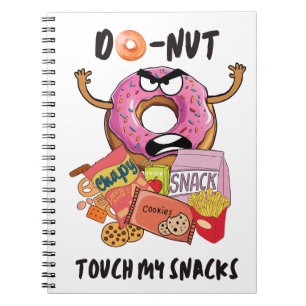 Nuss-Touch meine Snacks Notizblock