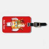 Nussartiger Nussknacker-König Gepäckanhänger (Vorderseite horizontal)