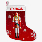 Nussartiger Nussknacker-König Kleiner Weihnachtsstrumpf (Vorderseite)