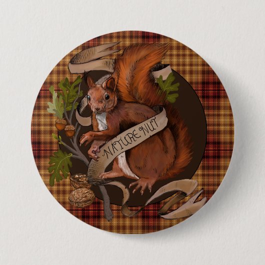 Nussbaum Button (Vorderseite)