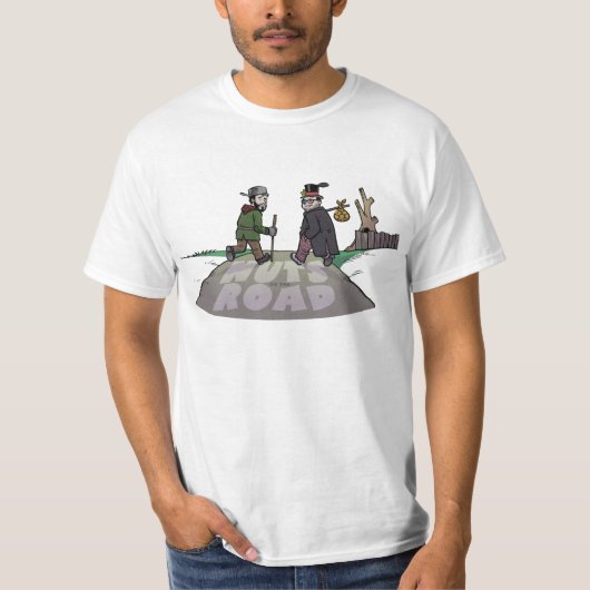 Nüsse auf der Straße: Das Shirt-Kennzeichen II T-Shirt (Vorderseite)