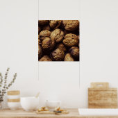 Nüsse/Feinschmecker-Küchenplakat Poster (Küche)