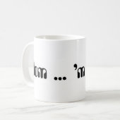 Nüsse Mama… 'm I? Tasse (Vorderseite Links)