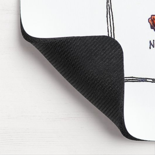 Nüsse Mousepad (Ecke)