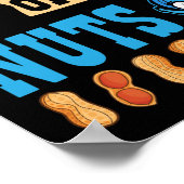 Nüsse oder Nüsse-Baby-Geschlechtsverkehr Poster (Ecke)