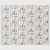 Nüsse Ornamente Nutcracker Fairies Packpapier (Flach)