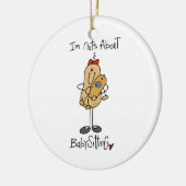 Nüsse über Babysitting T - Shirts und Geschenke Keramik Ornament (Links)