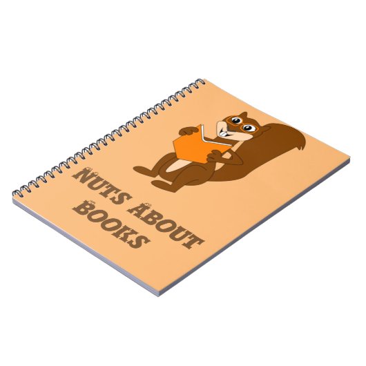 Nüsse über Bücher Eichhörnchen (Linke Seite)