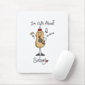 Nüsse über den Gesang Mousepad (Mit Mouse)