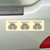 Nüsse über dich! autoaufkleber (Auf Auto)