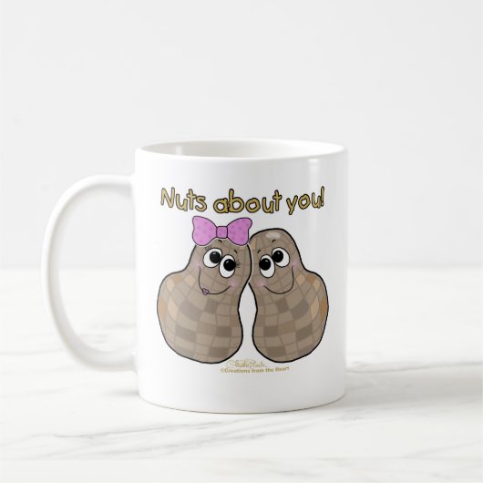 Nüsse über dich! kaffeetasse (Links)