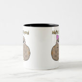 Nüsse über dich! zweifarbige tasse (Mittel)