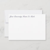 Nüsse über Eichhörnchen Hochzeit Danke (Rückseite)