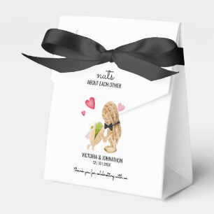 Nüsse über einander lustige Hochzeiten Geschenkschachtel
