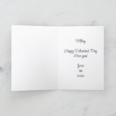 Nüsse über euch Hamster Happy Valentine's Card Karte (Innenseite)