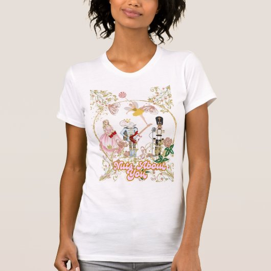 Nüsse über Ihr Rockin's Nutcracker-Shirt T-Shirt (Vorderseite)