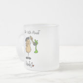 Nüsse über Malerei-Tasse Mattglastasse (Vorderseite Links)