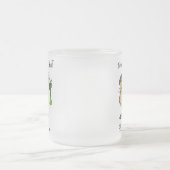 Nüsse über Malerei-Tasse Mattglastasse (Mittel)