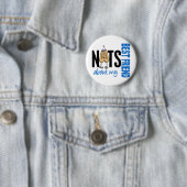 Nüsse über mein Blau des besten Freund-1 Button (Beispiel)
