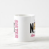 Nüsse über mein Rosa der Schwester-1 Kaffeetasse (Mittel)