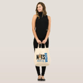 Nüsse über mein Schwester 1 BLAU Tragetasche (Vorderseite (Model))