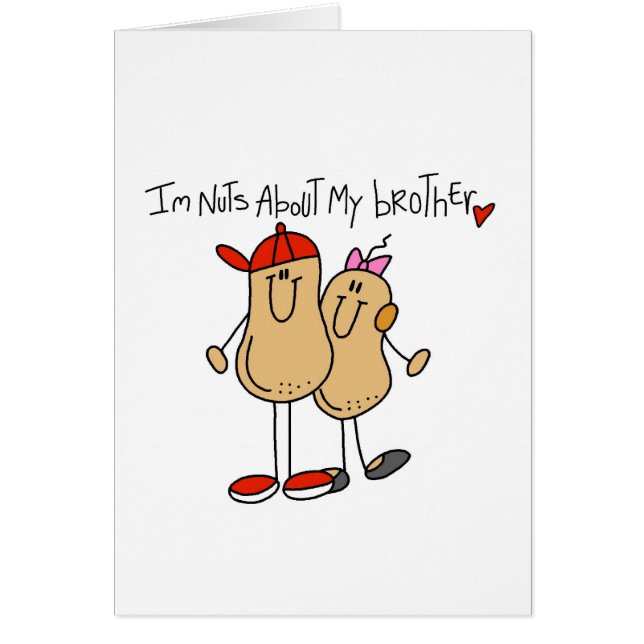 Nüsse über meine Bruder-T - Shirts und Geschenke (Vorne)