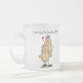 Nüsse über meine Enkelin-Tasse Mattglastasse (Links)