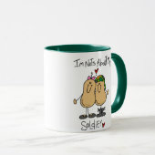 Nüsse über meine Soldat-Tasse Tasse (VorderseiteRechts)