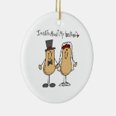 Nüsse über meine T - Shirt und Geschenke Keramikornament (Rechts)