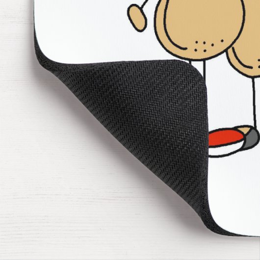 Nüsse über meinen Bruder Mousepad (Ecke)