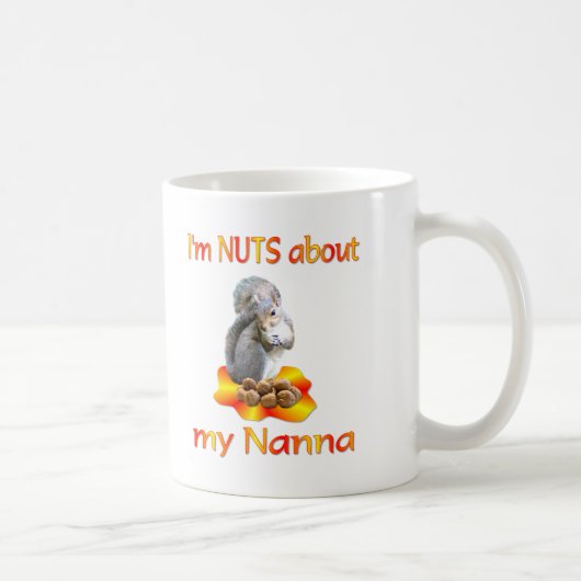 Nüsse über Nanna Kaffeetasse (Rechts)
