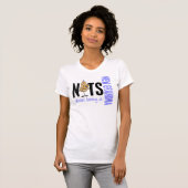 Nüsse über Sein ein neues Blau der Großmutter-1 T-Shirt (Vorne ganz)