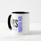 Nüsse über Sein ein neues Blau der Großmutter-1 Tasse (Vorderseite Links)