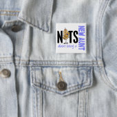 Nüsse über Sein eine neue Tante 1 Blau Button (Beispiel)