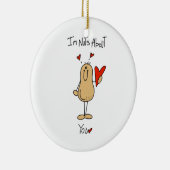 Nüsse über Sie T - Shirts und Geschenke Keramikornament (Rechts)