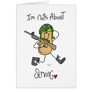 Nüsse über Umhüllung