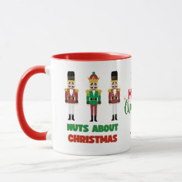 Nüsse über Weihnachts-Nutcracker-Tasse Tasse