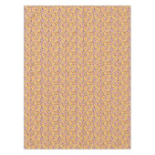 Nüsse und Blätter Herbstmuster Tischdecke (Vorderseite)