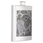 Nüsse - und - Bolzen Flachmann (Rechts)