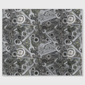 Nüsse - und - Bolzen Geschenkpapier (Flach)