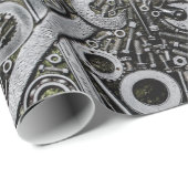 Nüsse - und - Bolzen Geschenkpapier (Rolleneckpunkt)