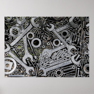 Nüsse - und - Bolzen Poster