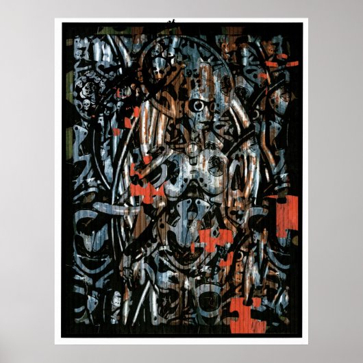 Nüsse und Bolzen Poster (Vorne)