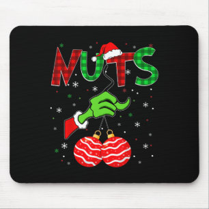 Nüsse Weihnachten Xmas Santa Männer Frauen Erwachs Mousepad