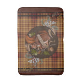 Nusseeichhörnchen Badematte (Vorderseite Vertikal)