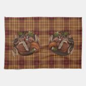 Nusseeichhörnchen Geschirrtuch (Horizontal)